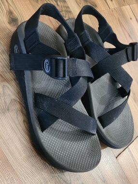 Chaco Mens Zcloud Outdoor Sport Sandal Adjustable Lightweight Black 10 Gorpcore